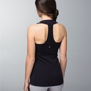 Lululemon Scoop Neck Tank Black - Size 4